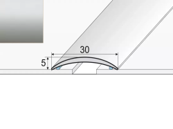 Prechodov� profil A03 STRIEBRO 2,7m