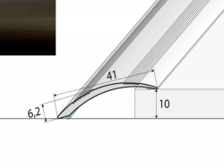 Vyrovn�vac� profil A48 BRONZ 1m