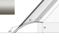 Prechodov� profil A49 INOX 1m