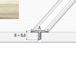 Prechodov� profil IMPRESJA A55 DUB BIELEN� 2,5m