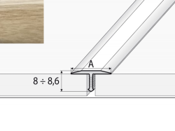 Prechodov� profil IMPRESJA A55 DUB MOCCA 2,5m