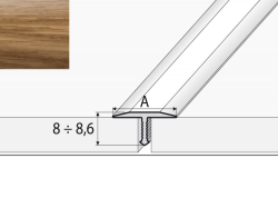 Prechodov� profil IMPRESJA A55 DUB 2,5m