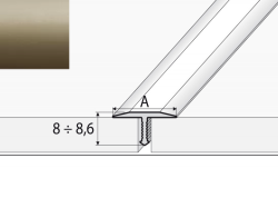 Prechodov� profil IMPRESJA A55 �AMPA� 2,5m