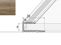 Ukon�ovac� profil A63 DUB ANTICK� 2,7m