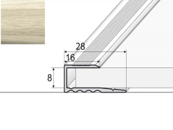 Ukon�ovac� profil A63 DUB BIELEN� 2,7m