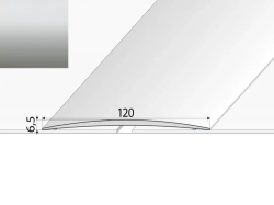 Prechodov� profil A73 STRIEBRO 1m