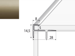 Schodov� profil C24 �AMPA� 2,7m ( F profil - 5mm)
