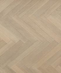 DABEX Herringbone dub Natur cotton white waxoil 2,058 m2