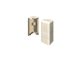 Roh vonkaj�� EGGER E32 Dub �edomodr� 6cm