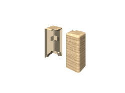 Roh vonkaj�� EGGER E43 Dub Svetl� 6cm