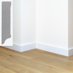 Soklov� li�ta Egger biela Cubical L201 80 x 18 x 2400mm